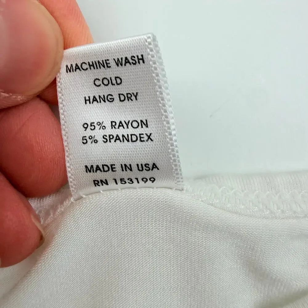 Lou Lou & Co. White Know Gown, Size NB